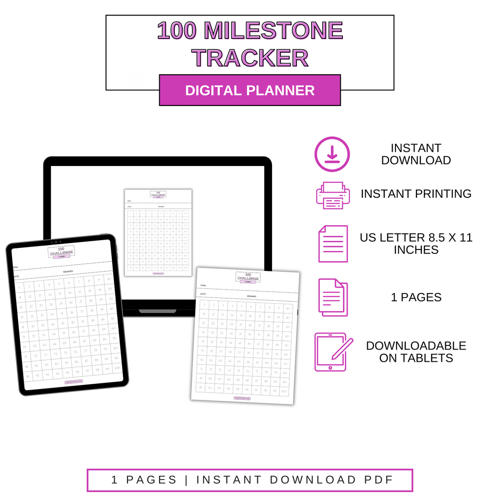 Digital 100 Milestone Tracker